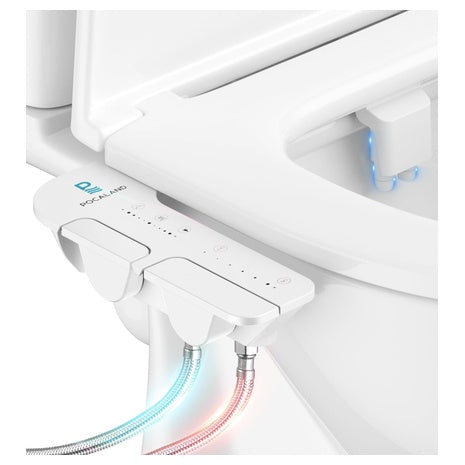 3-in-1 Self-Cleaning Ultra-Slim Non-Electric Bidet Attachment