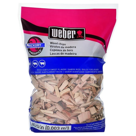 2lb Bag Weber Wood Chips (5 Flavors)