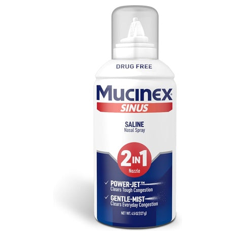 Mucinex Saline Nasal Spray & Sinus Rinse