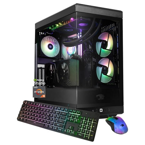 iBUYPOWER Y40 PRO Black Gaming PC Desktop Computer