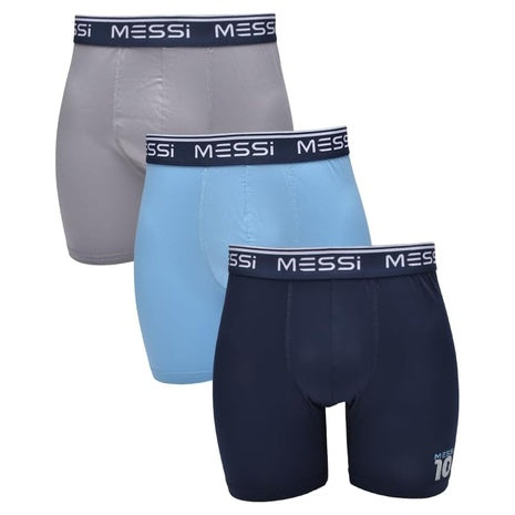 3 Messi Men’s Stretch Boxer Briefs
