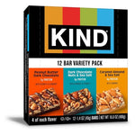 12 Healthy Snacks Bars Variety Pack