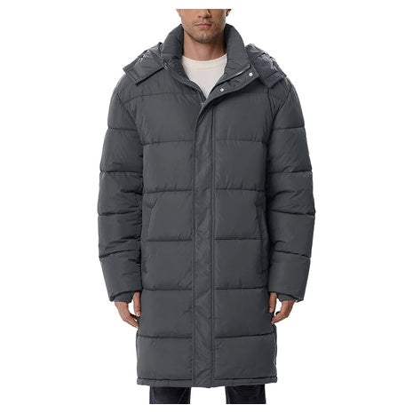 UIQUR Men's Lightweight Long Winter Puffer Coat