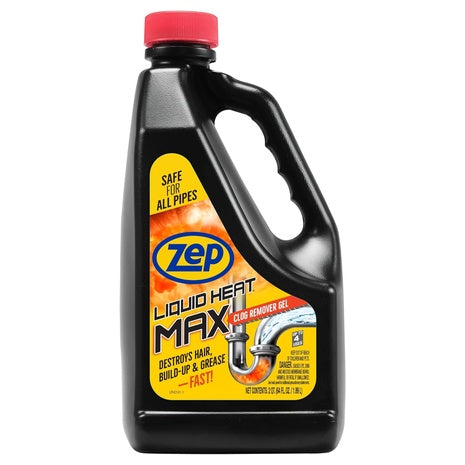 Zep Liquid Heat Max Clog Remover Gel (64oz)