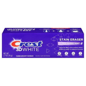 Crest 3D White Stain Eraser Fresh Mint Toothpaste (2.7oz)