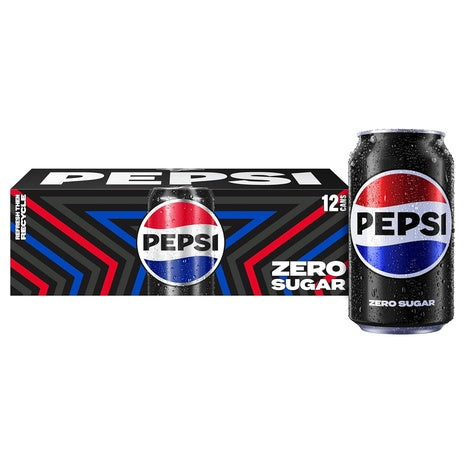 36 Cans Pepsi Zero Sugar Cola Soda