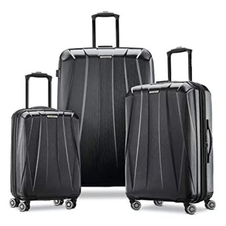 3-Piece Samsonite Centric 2 Hardside Expandable Luggage Set (20/24/28)