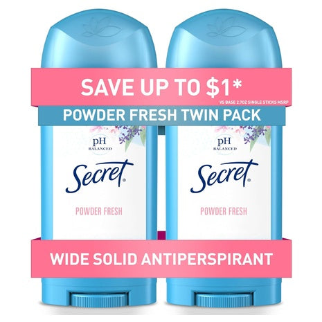 Secret Antiperspirant and Deodorant for Women