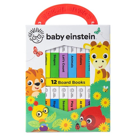 Baby Einstein - My First Library Board Book Block 12-Book Set