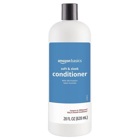28oz Amazon Basics Soft & Sleek Conditioner for Dry or Damaged Hair