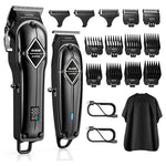 22-Piece Cordless Hair Clippers & Trimmer Grooming Kit