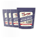 4 Bob’s Red Mill Artisan Bread Flour Bags