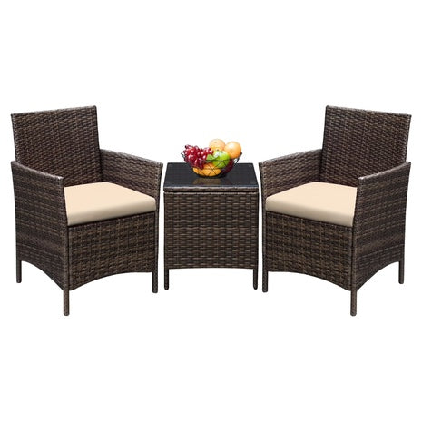 3-Piece Devoko Patio Furniture Outdoor Conversation Set