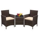 3-Piece Devoko Patio Furniture Outdoor Conversation Set