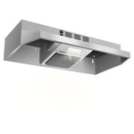 Joeaonz 24" 300 CFM Stainless Steel Kitchen Range Hood