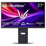 LG Ultragear 27″ 4K UHD IPS Gaming Monitor with Dual-Mode 240Hz