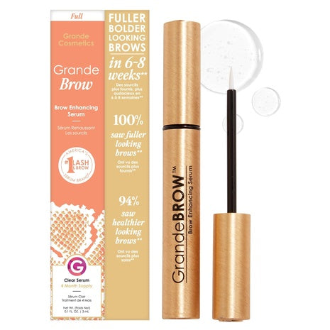 0.1 Fl oz Grande Cosmetics GrandeBROW Brow Enhancing Serum