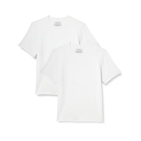 2 Men's Super Soft Modal Crew Neck T-Shirts (4 Color Variations)