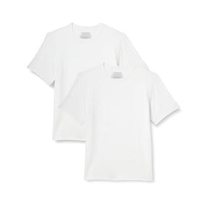 2 Men's Super Soft Modal Crew Neck T-Shirts (4 Color Variations)