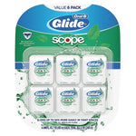 6-Pack Oral-B Glide Scope Dental Floss
