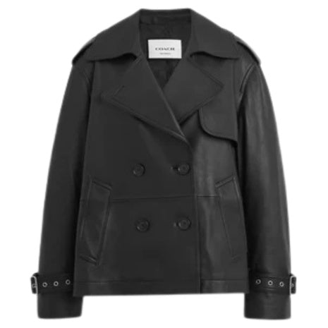 Coach Mini Leather Trench