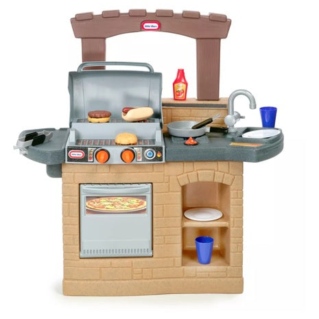Little Tikes Cook n Play Outdoor BBQ Play Food and Toy Kitchen
