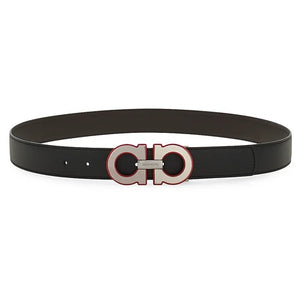 Ferragamo Gancini Leather Belt