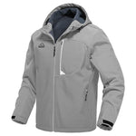 Men's Lightweight Fleece Lined Waterproof Soft Shell Jacket