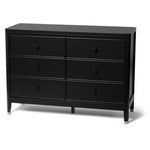 48"D X 18"W X 33.5"H Little Seeds Aster 6-Drawer Dresser
