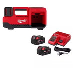 Milwaukee M18 Cordless Tire Inflator Kit with 2 Batteries & Charger