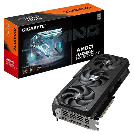 GIGABYTE Radeon RX 9070 XT GAMING OC 16G PCI Express 5.0 16GB Graphics Card
