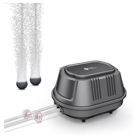 AquaMiracle Aquarium Air Pump With 2-Outlet