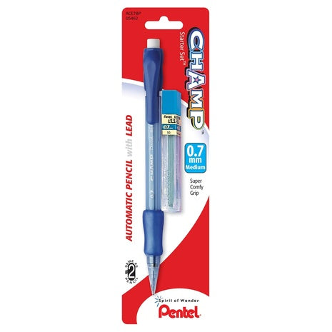 Pentel 0.7mm Champ Starter Set Automatic Pencil With Lead