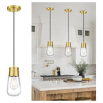 Gold Pendant Light Fixture