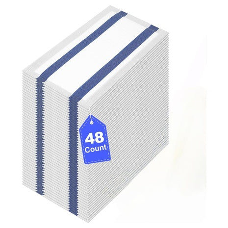 48 Floor Mop Pads Compatible with Swiffer WetJet