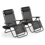2-Pack Zero Gravity Lounge Chairs (2 Colors)