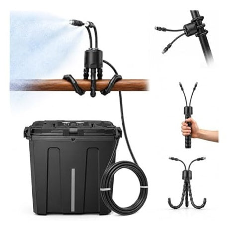 Ausic Battery Powered Water Mister Portable Misting System