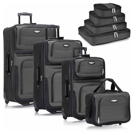 8 Piece Travel Select Amsterdam Softside Luggage Set