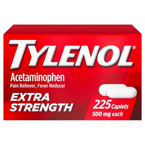 225-Ct Tylenol Extra Strength Caplets