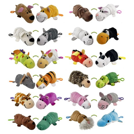 The Original FlipaZoo 5 Inch Plush Toys