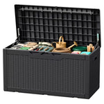 Devoko 105-Gallon Outdoor Resin Deck Box