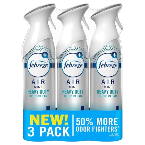 3-Pack Febreze Heavy Duty Air Freshener