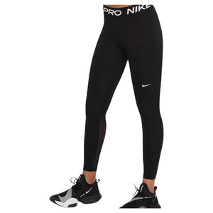 Nike Pro Women's Mid-Rise Mesh Paneled Leggings