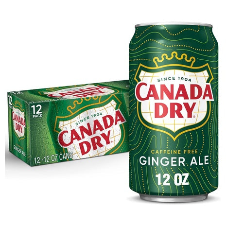 36 Cans Of Canada Dry Ginger Ale