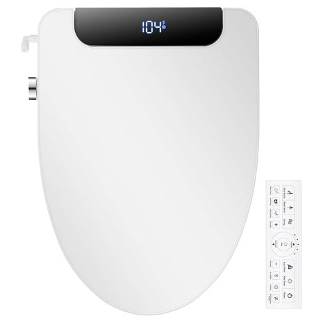 Electric Warm Water Bidet Toilet Seat With Air Dryer