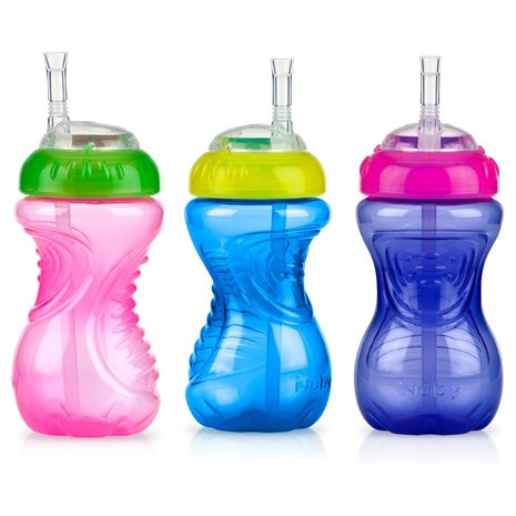 3-Pack Nuby No-Spill Sippy Cups