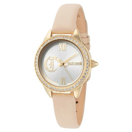 Just Cavalli Glam Chic Quartz Silver Dial Women's Watch