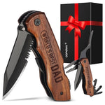 Wood Handle Pocket Knife