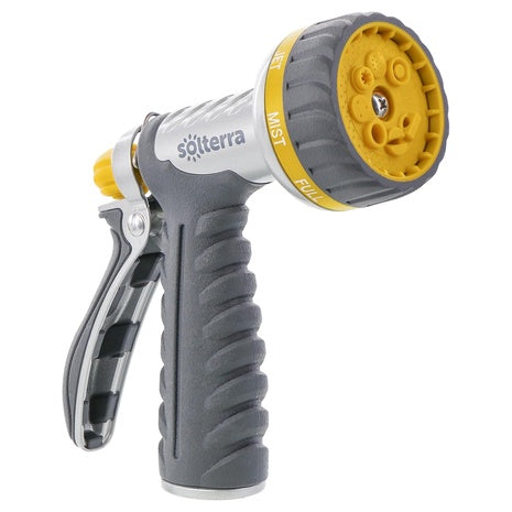 8-Pattern Garden Hose Nozzle With Rear Trigger