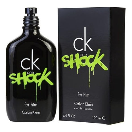 Ck One Shock Men's Calvin Klein EDT Spray (3.4oz)